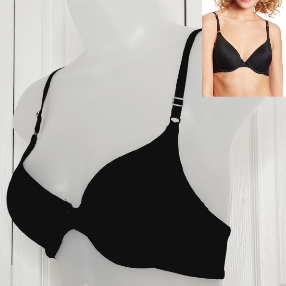 💲FINAL💲Maidenform bra black lightly padded molded cups *size 34B🤍